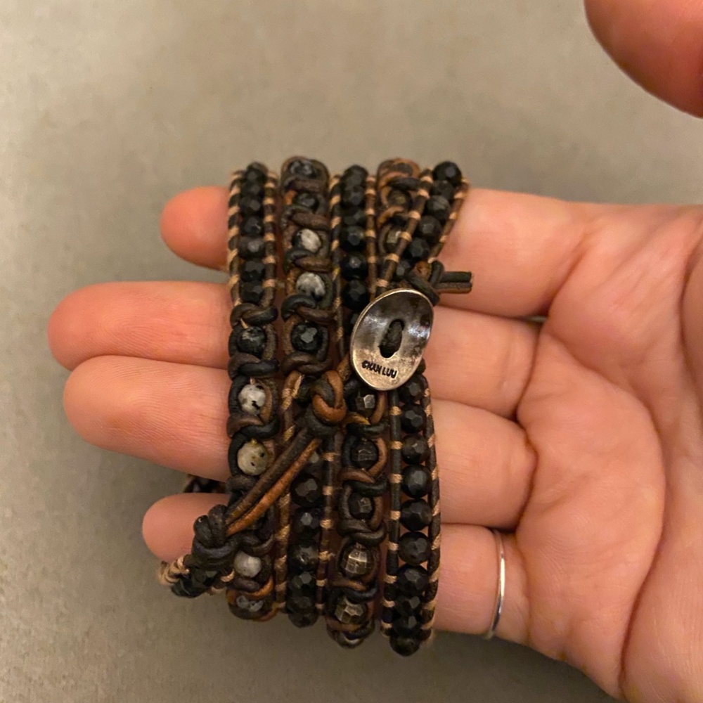 Chan Luu 5 Wrap Beaded Bracelet